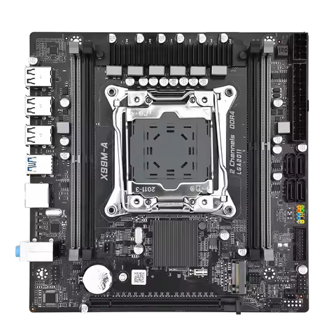 JINGSHA X99M-A motherboard LGA 2011 x99 support Xeon E5 26xx V3 V4 series CPU combo motherboards X99