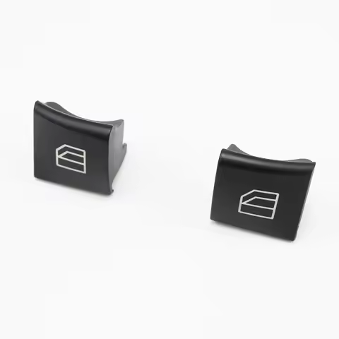 2PCS Window Switch Button Cap for Mercedes Benz C E W204 S204 W212 S212 A B ML GL R Class A200 W164 