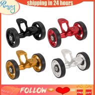 Rubikcube Folding Bicycle Rear Mudguard Wheel CNN Finishing Easywheel for Bike Accessories