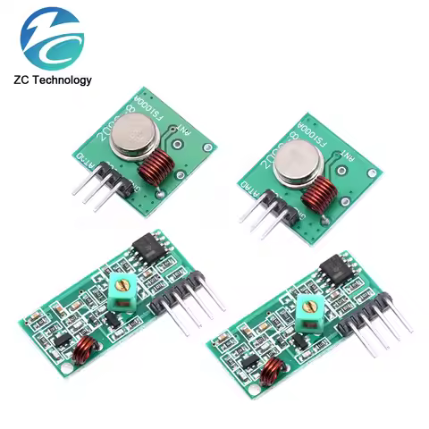 Smart Electronics 433Mhz RF transmitter and receiver Module link kit For arduino/ARM/MCU WL diy 315M