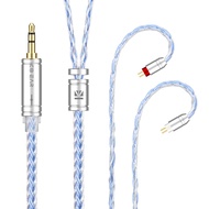 2M Long In Ear Monitor Earphone Cable,KBEAR ST16 PLUS Headphone Cable,16 Cores 5N Single Crystal Cop