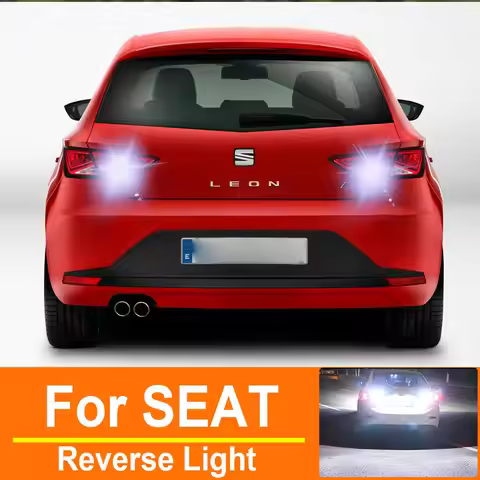Car LED Reverse Light For SEAT Leon Ibiza 2 3 Inca Aleta Arona Arosa Cordoba P21W Ba15s 1156 Canbus 