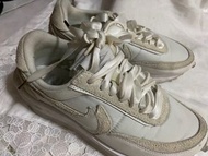 二手Nike x Sacai LD Waffle White Nylon運動鞋厚底鞋