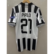 14-15 JuventusHome Retro Soccer Jersey custom T-shirt Football Jersey TEVEZ PIRLO RJNC