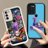 Q-97 Fortnite Art Black white Case for Samsung A10S A03S A11 M10S A30 A20 M20S A02S M01S