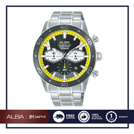 ALBA นาฬิกาข้อ Sportive Quartz รุ่น AT3K41X ขนาด 44 mm.