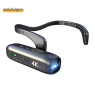 4K 30FPS Head Mounted Camera Wearable WiFi Video Camcorder Camera 120°Wide Angle Lens Anti-Shake APP