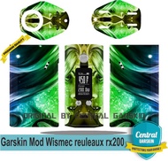 Garskin MOD Wismec Reuleaux Rx200 motif Face