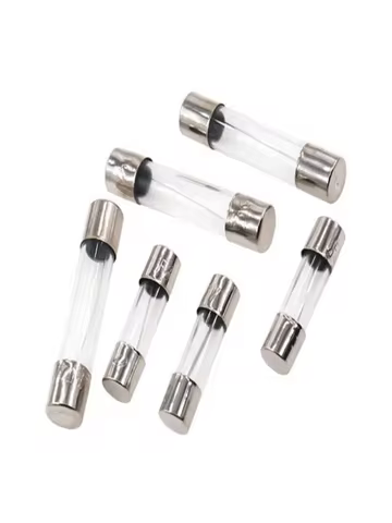 20pcs Glass Tube Fuse 5x20MM 0.1A 0.2A 0.5A 1A 2A 3A 4A 5A 6.3A 8A 10A 12A 15A 20A 30A 25A 250V Fast
