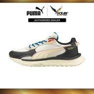 Puma Unisex Wild Rider Re.Gen Training Shoes (Puma Black-Ivory Glow) 38163601