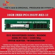 RAM SERVER 16GB DDR4 PC2933 / 23466 Mhz ECC REGISTERED SK HYNIX 2RX8