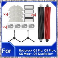 [Z F L U] 16 Pcs for  Q5 Pro, Q5 Pro+, Q5 Max+, Q5 DuoRoller+ Vacuum Cleaner Main Side Brush Mop Fil