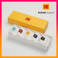 KODAK Apparel Color Label Crew Socks 5PC (2025New)