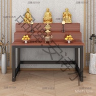 New Chinese Style Altar Incense Burner Table Altar Fengtai Household Three-Layer Guanyin Table Altar Buddha Cabinet Uppe