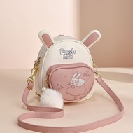 双肩包2025新款包包可爱书包斜挎包时尚背包女高中生斜挎包小女孩Backpack 2025 New Bag Cute Schoolbag luquepiao364.my20251009