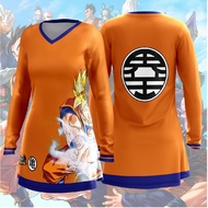 [MUSLIMAH] FAZZ DB3 - JERSEY BLUE ORANGE DR4G0N B4LL G0KUUU SUP3R SA1Y4N