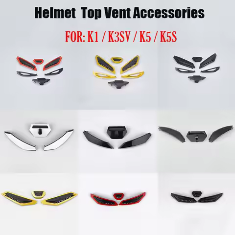 K1 Motorcycle Helmet Top Vent Accessories K1 K3SV K5 K5S Helmet Mouth Replacement Top Vent Guard Win