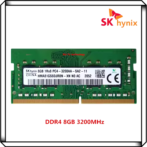SK Hynix DDR4 8GB 2Rx8 3200AA PC4 3200MHz SO-DIMM RAM Notebook laptop memory