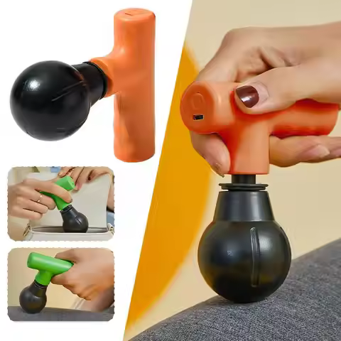 Mini Fascia Gun USB Charging High Frequency Vibration Muscle Relaxer Fitness Massager Convenient for