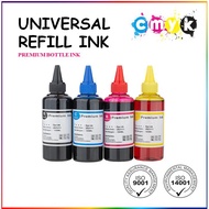 UNIVERSAL Printer Refill Ink 100ml for HP 678 680 682 60 61 67 703 704 46 22 21 27 70 CMYK HP EPSON CANON BROTHER