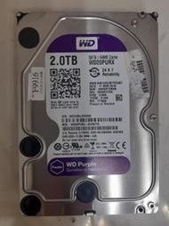 WD 紫標 2TB 桌上型 SATA3 硬碟 使用時數30000多小時