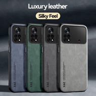 For Xiaomi Poco X4 Pro 5G Case Leather Magnetic Car Holder Phone Cases For Poco Phone X4Pro PocoX4 Pro Poko X 4 Pro Back Cover
