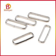 [Blesiya] 5 Pieces 18mm-24mm Metal DIY Watch Strap Retainer Ring Strap Loop Hoop Holder Buckle