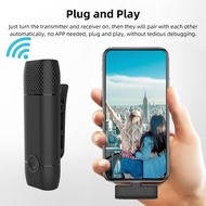original 2.4GHz Wireless Microphone Clip-on Lavalier Microphone