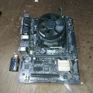 H110m-c+g4600+8gb, Package/bundle mobo proci ram, intel gen 7 ddr4 second/Us