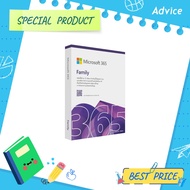 MICROSOFT OFFICE M365 FAMILY 1YEAR APAC( (FPP/ EP2-36878) - A0167943
