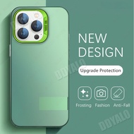 Phone Case For iPhone 16 15 14 13 12 11 Pro Pro Max Plus Metallic Aurora Skin Casing Luxury Colorful