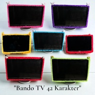 Rasfur Character TV Headband 42. 51 Inch TV Headband TV Cover