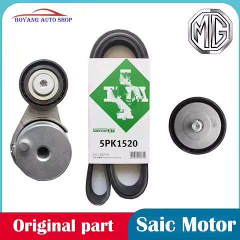 Original generator belt tensioner drive belt tensioner generator idler 5PK1520 For SAIC MG 350 MG3 M