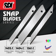 SDI Snap Blades 1403C / 1404C / 1361C - 5 pcs / tube
