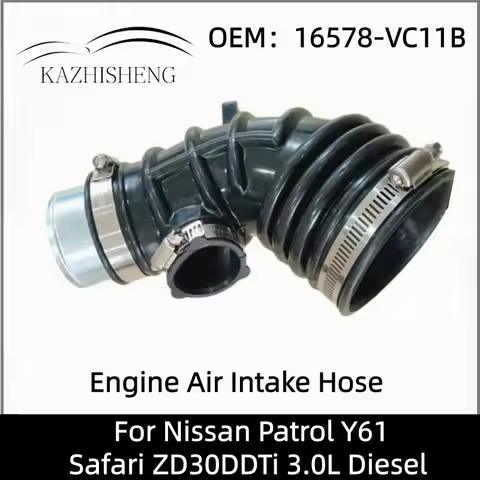 Engine Air Intake Hose Air Cleaner Duct Tube 16578-VC11B 16578VC11B For Nissan Patrol Y61 Safari ZD3