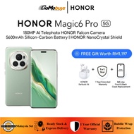 [100% Original] Honor Magic 6 Pro 5G Smartphone (12GB RAM + 512GB ROM) - Warranty from Honor Malaysia