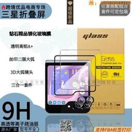 【惠惠市集】適用 Z Flip5折疊外屏鋼化膜Flip5防窺絲印背膜手機鏡頭玻璃膜