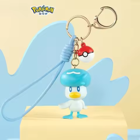 5.5cm Pokemon Scarlet Violet Kawaii Sprigatito Quaxly Fuecoco Pendant Toys Pokemon Figures Anime Bag