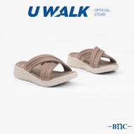 BNC Women Slip-On Platform Sandals Mudah Masuk Perempuan | U WALK 501-10269