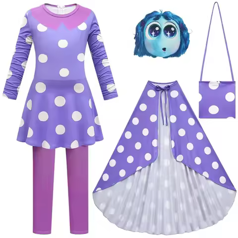 Anime Cosplay Halloween Movie Envy Cosplay Costume TV Inside Cosplay Out 2 Envy Model Cos Clothes Sw