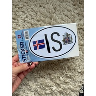 Iceland Daigou🇮🇸Iceland Sticker Car Sticker Ready Stock