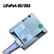 JBD BMS 8S บอร์ดป้องกันแบตลิเธียม Jiabaida BMS LiFePo4 8S/24V 20A25A30A