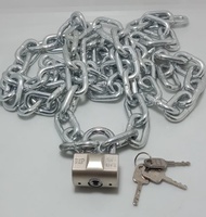 Harga Hemat Rantai Besi Set Gembok / Rantai Besi Kapal + Gembok 40mm / Rantai Gembok / Rantai Pagar