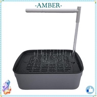 AMBER Parrot Bird Bath Tub, Automatic Electric Pet Circulating Water Bathtub, Professional USB Bird 