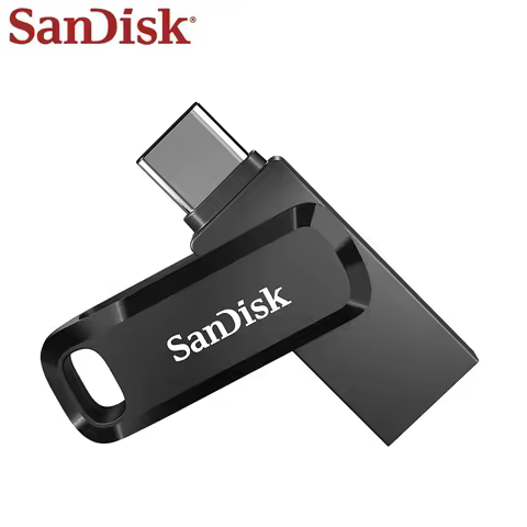SanDisk Dual OTG Pen Drive for iPhone 15 16 USB 3.2 Type-C Flash Drive 64GB 128GB 256GB 512GB Max 40