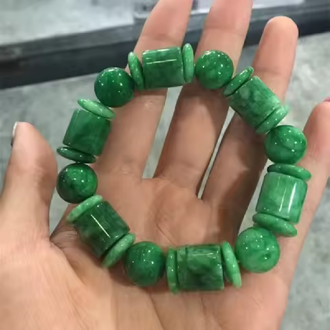 Real Jade Natural High Quality Original Ecological Bangle Green Jewelry Fashion Bracelets