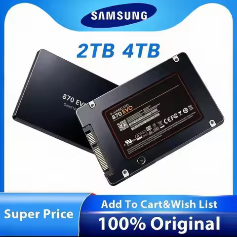 Original SSD FOR Samsung 870EVO solid-state drive 500GB 1TB 2TB 4TB notebook desktop universal SATA3