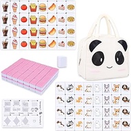drizzle 65 Tiles Seaside Escape Game Blocks 30mm - Instruction Manual Panda Bag - Mahjong Tile Game 
