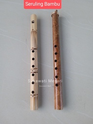 Seruling Suling Bambu Bali Lubang 6 Alat Musik Edukasi Anak Tradisi