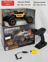 Mainan Mobil Remote Control RC Rock Crawler Monster 4x4 OFFROAD 4WD